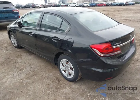 2014 Honda Civic Lx из США, поврежденный, VIN 2HGFB2F5XEH514896